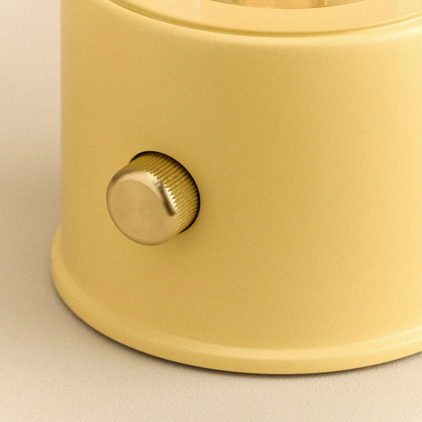 The Muse 2.0 Portable Lamp in Posset Yellow
