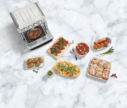 Cuisinart Air Fryer Toaster Oven with Grill  Stainless Steel Multi-Function Appliance