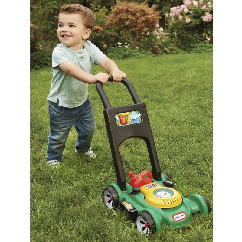 Little Tikes Gas N Go Mower Toddler Push Toy  For Kids Boys Girls Ages 1.5 Years and Older