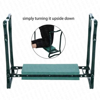 Ergonomic Folding Gardener’s Kneeling Bench  Portable Support for Planting & Weeding