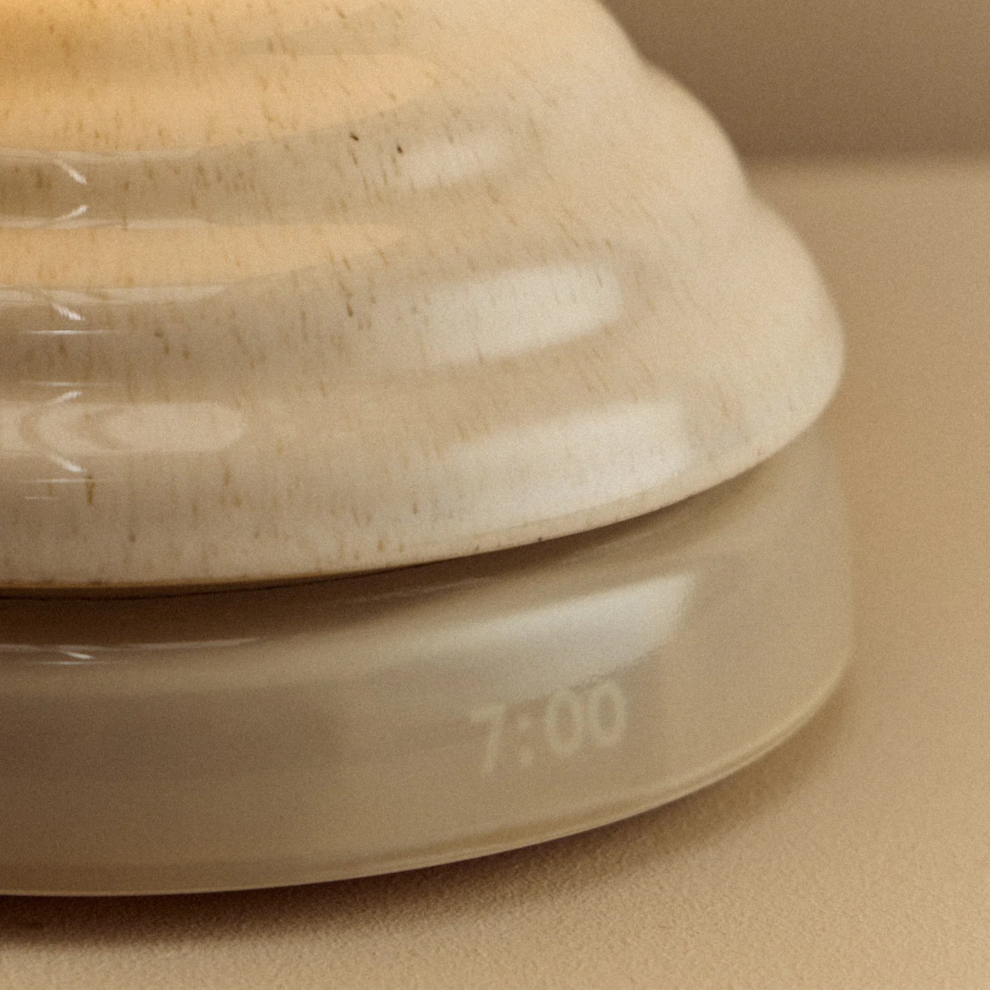 Wake Sleep Light in Pebble White - Set of 2