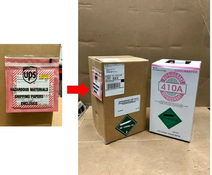 New Factory-Sealed 25-LB R410A Refrigerant Cylinder