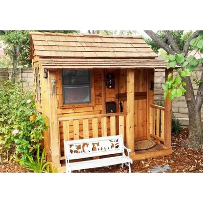 Little Squirt Cedar Backyard Playhouse by Outdoor Living Today  6-Foot Wooden Play Structure