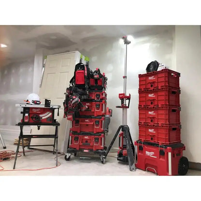 Milwaukee PACKOUT 22-Inch Rolling Tool Box  Heavy-Duty Modular Storage Solution