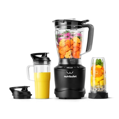 nutribullet SmartSense Blender Combo — 1400W High-Performance System with Intelligent Program Recognition