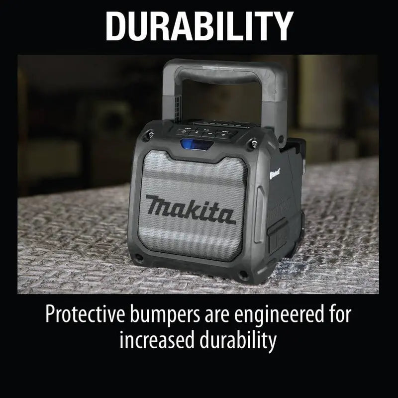 Makita 18V LXT /12V max CXT Lithium-Ion Cordless Bluetooth Job Site Speaker (Tool Only) XRM08B