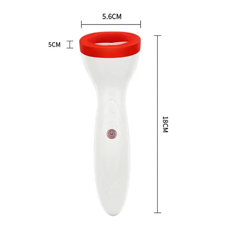 BrandName Premium Lip Plumper Device with Suction Technology, Multiple Power Levels, Rechargeable, Silica Gel Mouthpiece
