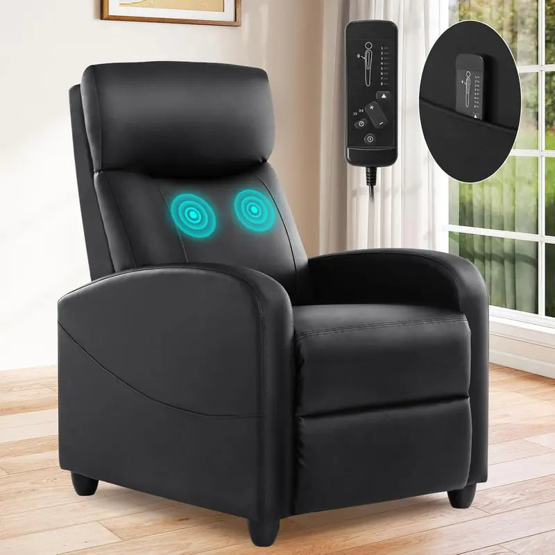 Extra-Large Swivel Rocking Recliner with Extended Footrest | High-Back Grey Upholstered Glider for Nurseries, Bedrooms, or Living Areas — Deep-Seat Comfort Design