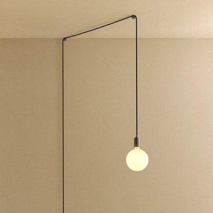 Sphere IV Plug-In Pendant in Graphite