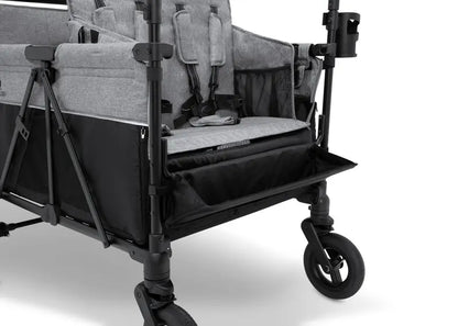 Delta Children Jeep Wrangler 4-Passenger Stroller Wagon  Includes Insulated Cooler Bag
