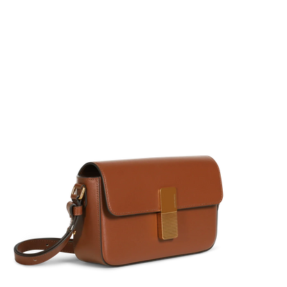 Monceau Baguette - Cuir Box Camel