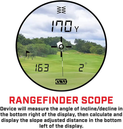 Callaway 300 Pro Slope Laser Rangefinder  2021 Enhanced Model with Advanced Distance and Angle Features