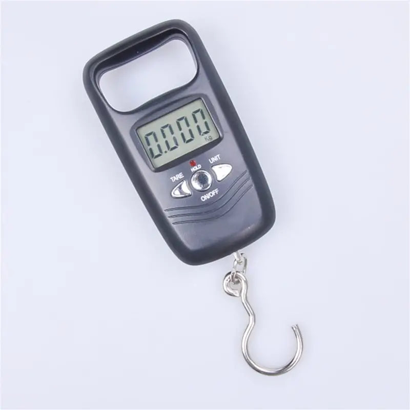 50 kg Digital Hanging Scale  Portable LCD Luggage & Travel Weight Scale with Pocket Display