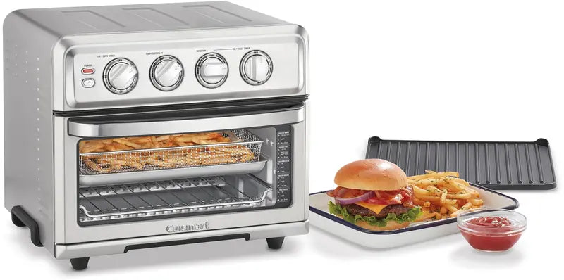 Cuisinart Air Fryer Toaster Oven with Grill Function  Stainless Steel Multi-Cook Appliance
