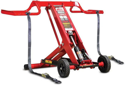 MoJack 500 HDL Hydraulic Lift Jack for Zero Turn Mowers  500lb Steel Capacity with Safety Lock