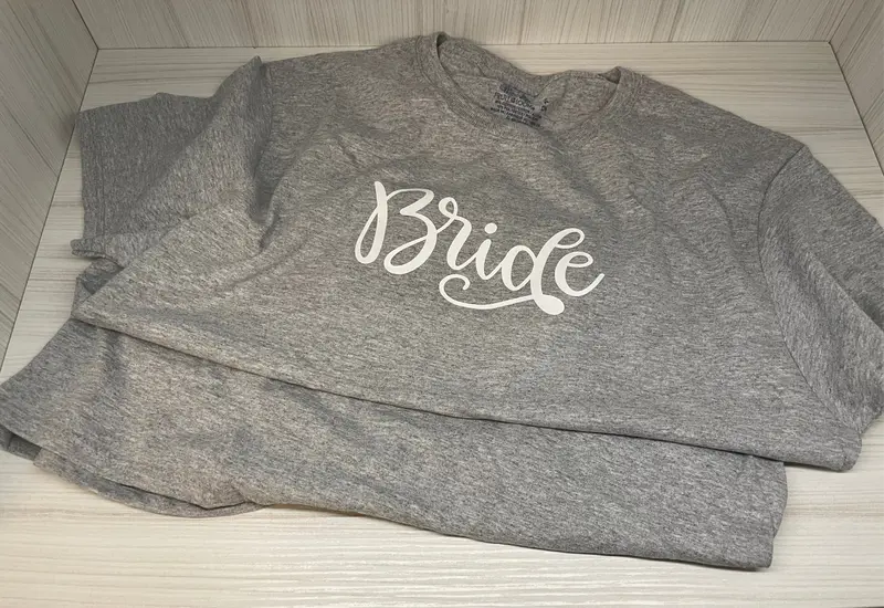 Bride and Groom Themed T-Shirts for Wedding Parties