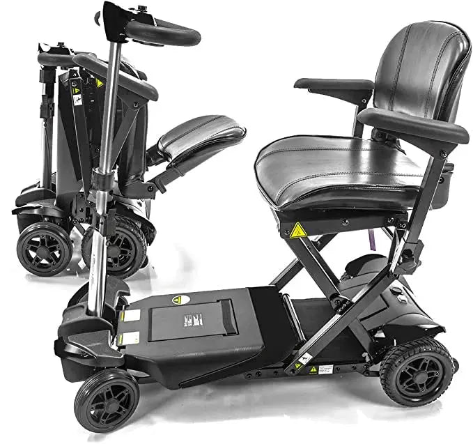 Lightweight Folding Travel Scooter  On-the-Go Personal Transport with Compact Storage Design