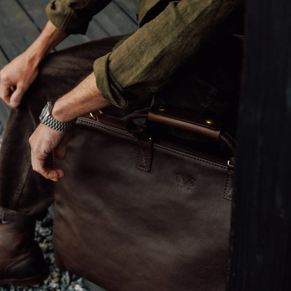 Leather Trifold - Brown