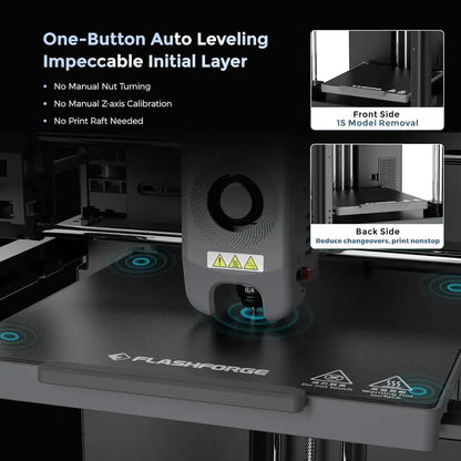 Adventurer 5M Fully Automatic Leveling 3D Printer  Precision Desktop Model