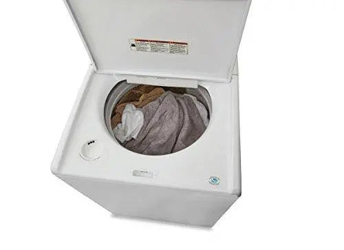 Top-Loading Washing Machine  Energy-Efficient White Laundry Appliance