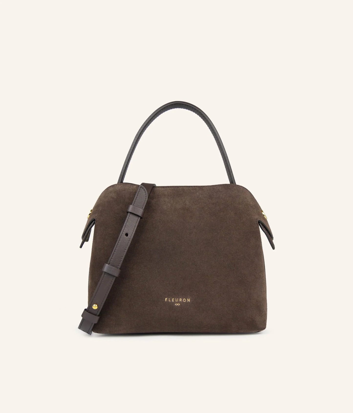 Medium Swann | Suede Moka