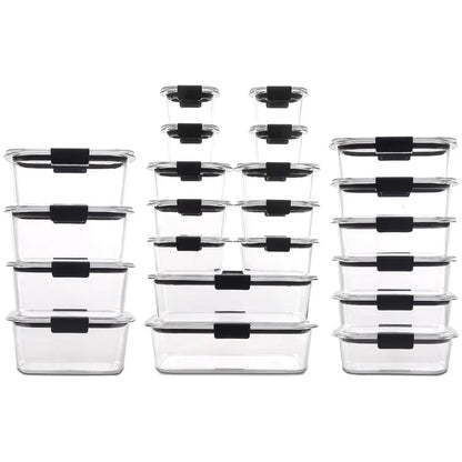 Airtight Meal Prep Containers with Secure Lids for Fresh Food Storage