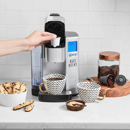 Cuisinart SS-10P1 Single-Serve Coffee Maker  72-Ounce Reservoir, Programmable, Stainless Steel