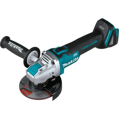 Makita 18V LXT Lithium-Ion Brushless Cordless 4-1/ 2 in. /5 in. X-LOCK Angle Grinder with AFT, Tool Only XAG25Z