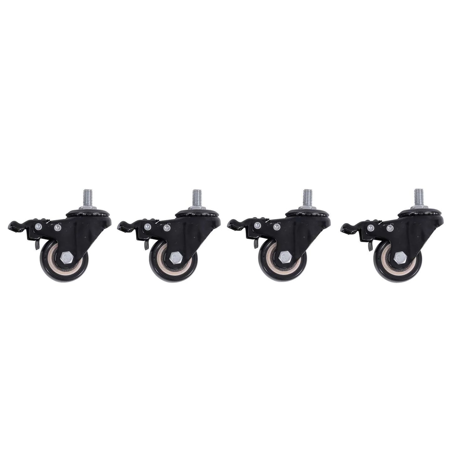ROUES en acier pour Bureau Assis Debout KQUEO (x4)