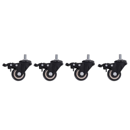 ROUES en acier pour Bureau Assis Debout KQUEO (x4)