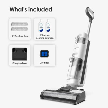 Tineco iFLOOR 3 Breeze Complete Cordless Wet Dry Vacuum Cleaner with Self-Cleaning for Hard Floors