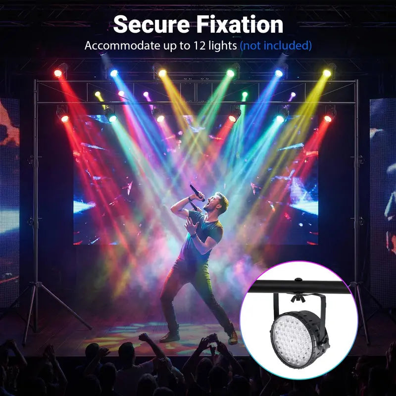 Lighting Truss System  Supports 12 Fixtures, 110-LB Load Capacity