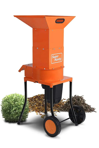SuperHandy GUO056 Heavy-Duty Electric Shredder & Garden Mulcher
