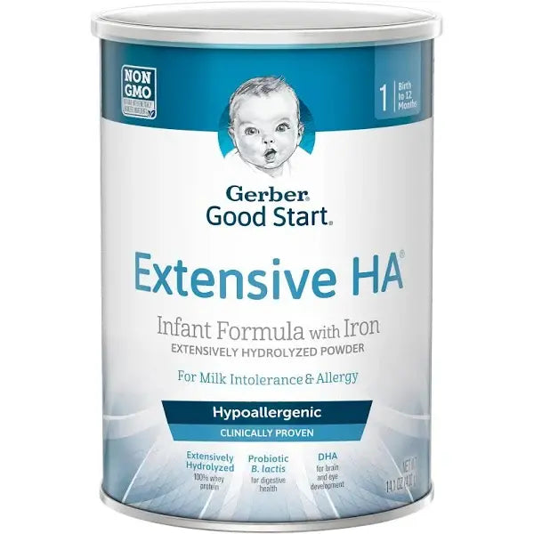 Gerber Good Start Infant Formula with Iron & Extensive HA  14.1 oz (0-12 Months)