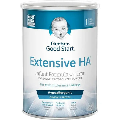 Gerber Good Start Infant Formula with Iron & Extensive HA  14.1 oz (0-12 Months)