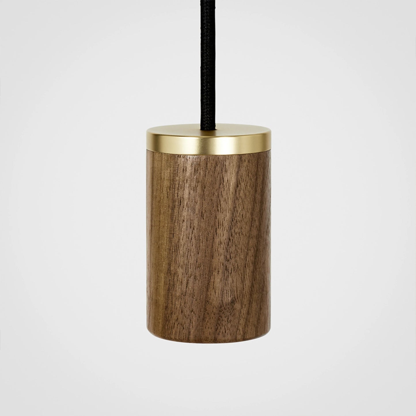 The Original Nine Pendant in Walnut + Voronoi II