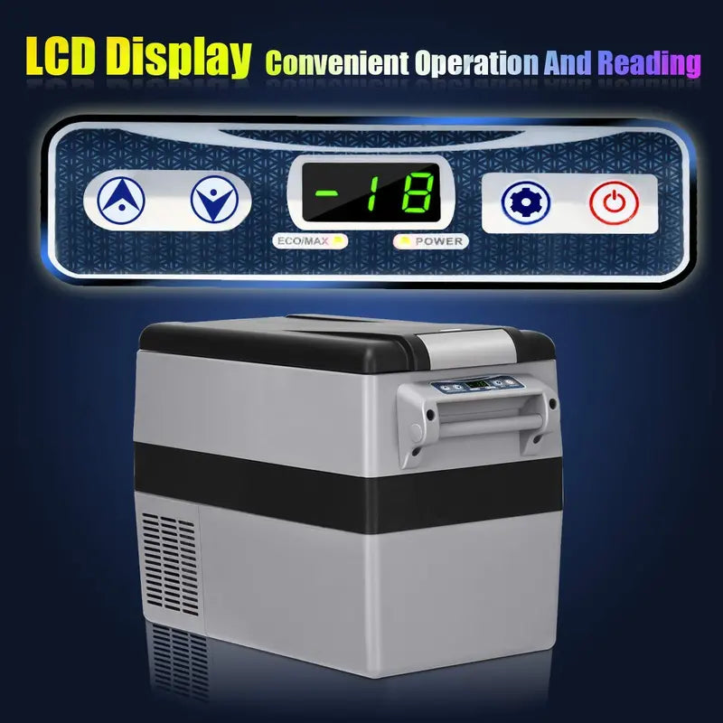 44-Quart Dual-Zone Portable Fridge/Freezer for Cars, RVs, and Campers