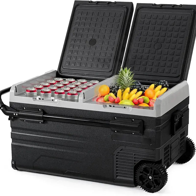 20-Liter 12V/24V DC Portable Refrigerator for RVs, Vans & Off-Grid Use