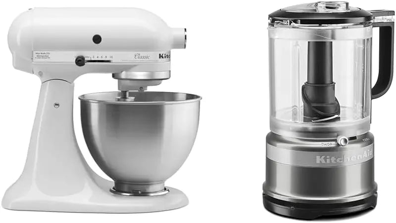 KitchenAid Classic 4.5-Quart Tilt-Head Stand Mixer — K45SS Model in Onyx Black, Trusted Home Baking Essential