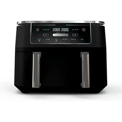 DZ401 Foodi DualZone XL Air Fryer  10-Quart, 6-in-1 Functionality, Two Independent Baskets with Separate Controls