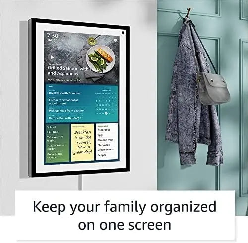Amazon Echo Show 15, 15.6″ Full HD Smart Display with Alexa, Fire TV, Remote Included, Smart Home Hub