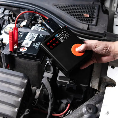 All-in-One Car Jump Starter Featuring Integrated Air Compressor and USB Charging Ports