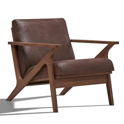 Omax Decor Zola Lounge Chair  Stylish Upholstered Accent Seating with Contemporary Profile