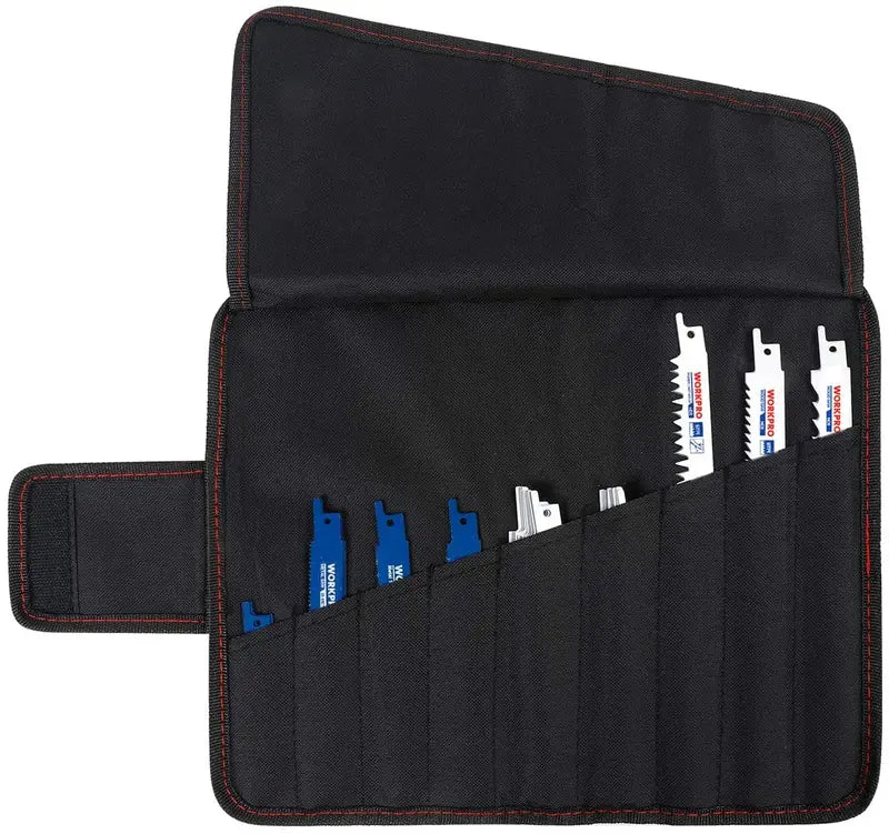 WORKPRO 32-Piece Reciprocating Saw Blade Set with Organizing Pouch