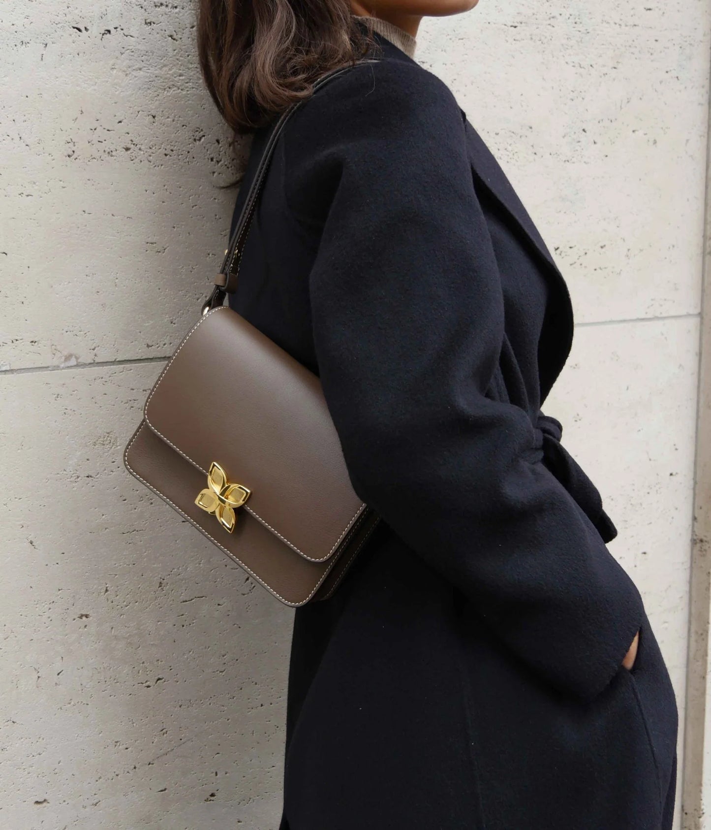 Hortensia | Taupe Foncé