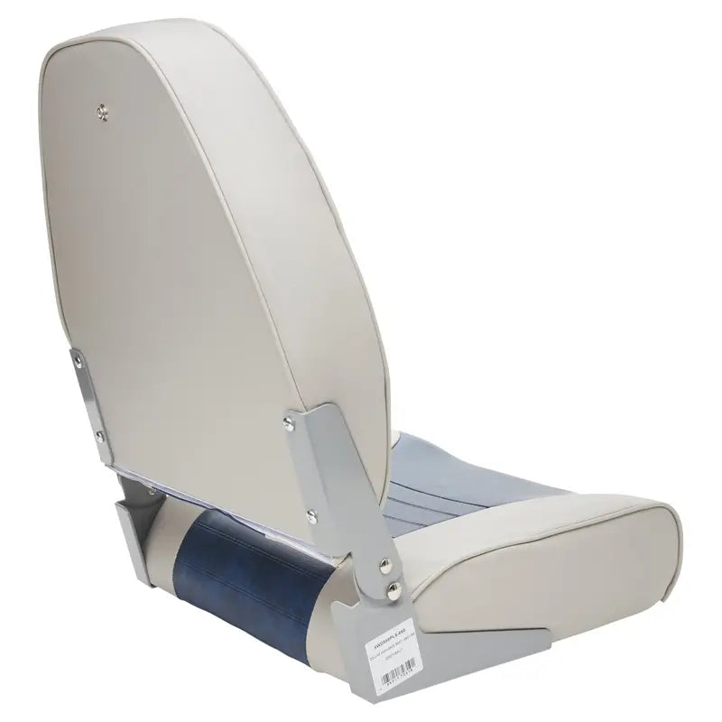 Wise 8WD588PLS-660 Standard High Back Boat Seat, Grey/Navy