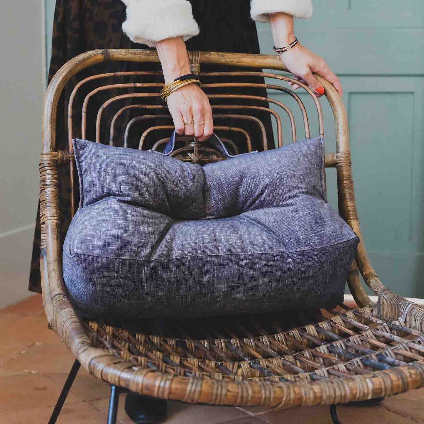 Coussin lombaire · LEANDRO Anthracite