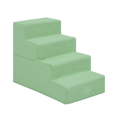 Adjustable Indoor Pet Stairs for Small Dogs  3 to 5 Steps, Lightweight & Non-Slip Surface