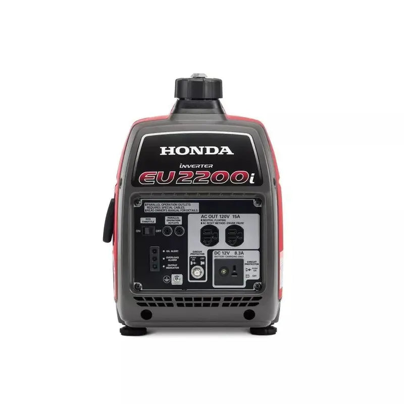2200W Ultra-Quiet Gas-Powered Generator for Home Backup & Outdoor Use