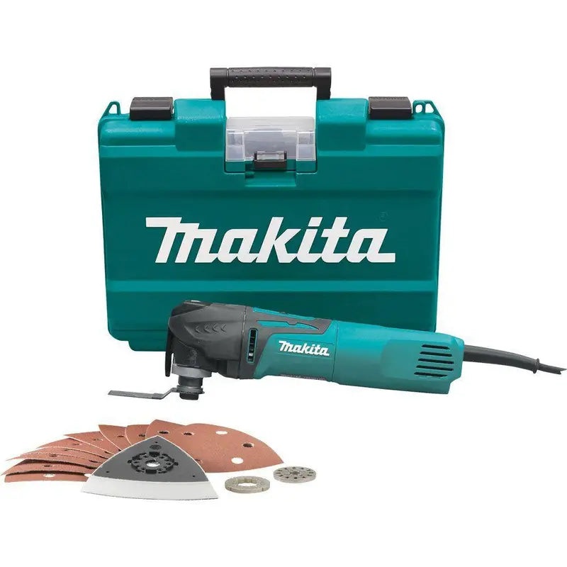 TM3010CX1 3Amp Corded Multi-Tool Kit with Oscillating Blade, Sanding Pad, Adapter, Case